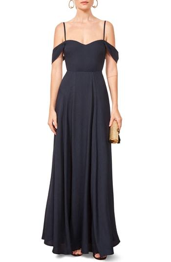 Women's Reformation Poppy Maxi Dress - Pink