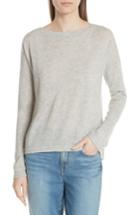 Women's Vince Cinched Back Cashmere Sweater - Grey