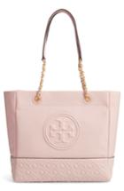 Tory Burch Fleming Leather Tote - Pink