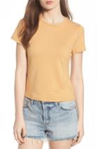 Women's Pst By Project Social T Fitted Tee - Yellow
