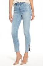 Women's Treasure & Bond X Something Navy Pearl Crop Skinny Jeans