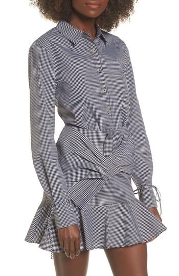 Women's Wayf Stanley Tie Back Shirt - Black