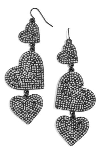 Women's Baublebar Serenity Pave Drop Earrings