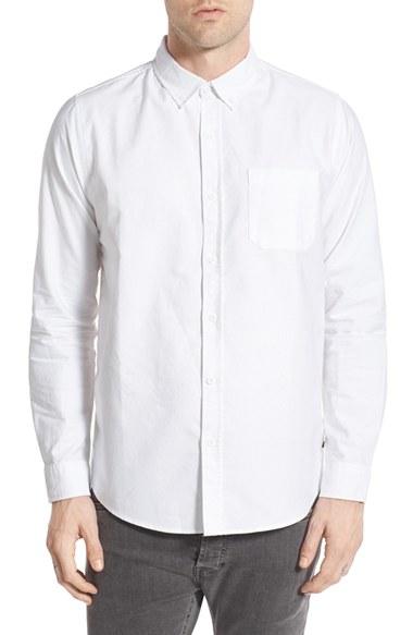 Men's Tavik 'uncle' Oxford Shirt - White