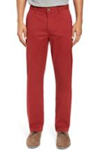 Men's Bonobos Straight Leg Stretch Washed Chinos X 34 - Red