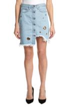 Women's Prps Nomad Grommet Denim Skirt