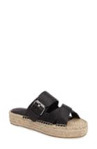 Women's Marc Fisher Ltd Venita Espadrille Sandal .5 M - Black