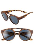 Women's Smith Range 50mm Chromapop(tm) Polarized Sunglasses - Matte Honey Tortoise/ Black