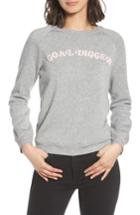 Women's Pst By Project Social T Goal Digger Sweatshirt - Grey