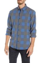 Men's Mizzen+main Sierra Slim Fit Sport Shirt, Size - Grey