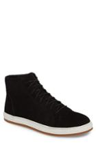 Men's English Laundry Windsor Perforated High Top Sneaker M - Black