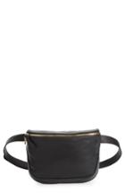 Clare V. Leather Fanny Pack - Black