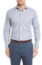 Men's Peter Millar Fit Channel Check Sport Shirt