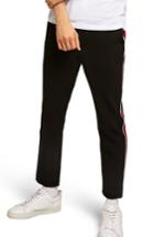 Men's Topman Side Stripe Skinny Fit Joggers R - Black