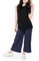 Women's Nom Maternity 'corsica' Smocked Pants