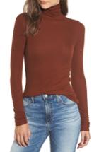 Women's Ag Chels Ribbed Turtleneck Sweater - Beige