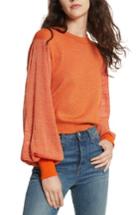 Women's Free People Let It Shine Sweater - Orange