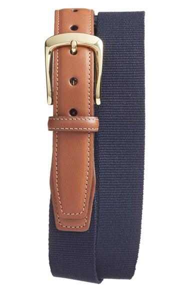 Men's Torino Belts European Surcingle Belt - Navy