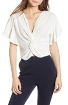 Women's Leith Knot Front Top - Ivory