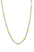 Women's Freida Rothman Alternating Chain Link Necklace