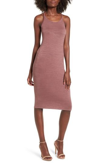 Women's Leith Melange Body-con Dress - Purple