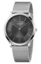 Men's Calvin Klein Minimal Mesh Bracelet Watch, 43mm