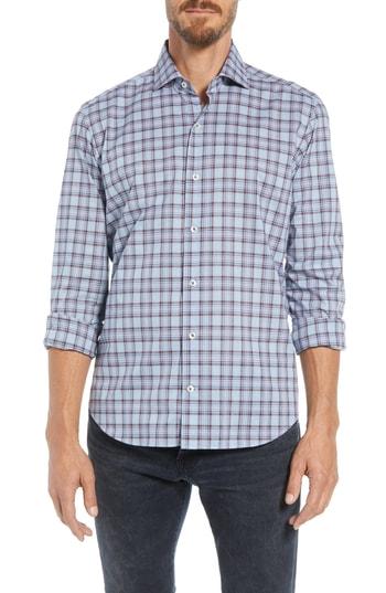 Men's Culturata Supersoft Perfect Plaid Tailored Fit Sport Shirt - Blue