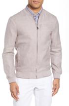Men's Ted Baker London Raney Trim Fit Linen & Cotton Jacket (m) - Pink