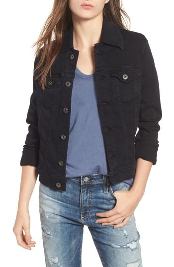 Women's Ag Robyn Denim Jacket - Black