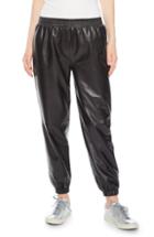 Women's Parker Eavan Leather Jogger Pants, Size - Black