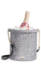Kate Spade New York Finer Things Champagne Bucket Frame Bag - Metallic