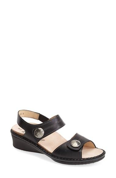 Women's Finn Comfort 'alanya' Sandal M - Black