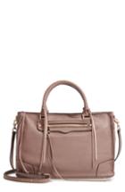 Rebecca Minkoff Regan Leather Satchel - Brown