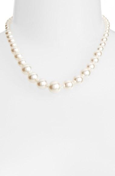 Women's Nadri Graduated Imitation Pearl Necklace