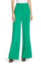 Women's Alice + Olivia Dylan High Waist Clean Fit Pants - Green