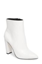 Women's Jessica Simpson Teddi Crescent-heel Bootie .5 M - White