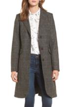 Women's Barbour Barton Tailored Wool Tweed Jacket - Grey