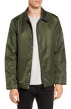 Men's The Very Warm Grant Coach's Jacket, Size - Green