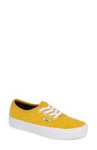 Women's Vans Ua Authentic Terry Sneaker M - Yellow