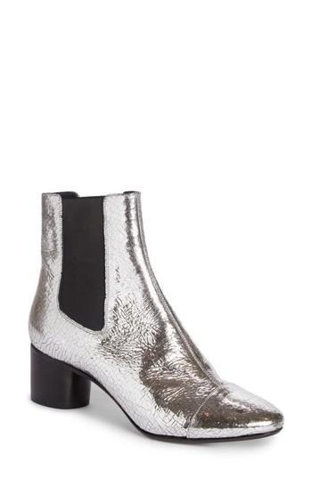 Women's Isabel Marant Danelya Chelsea Boot Us / 36eu - Metallic