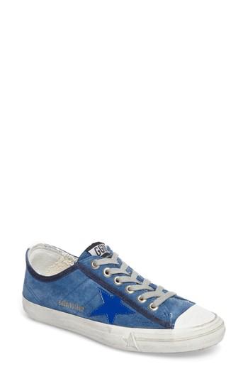 Women's Golden Goose V-star 2 Low Top Sneaker Us / 35eu - Blue
