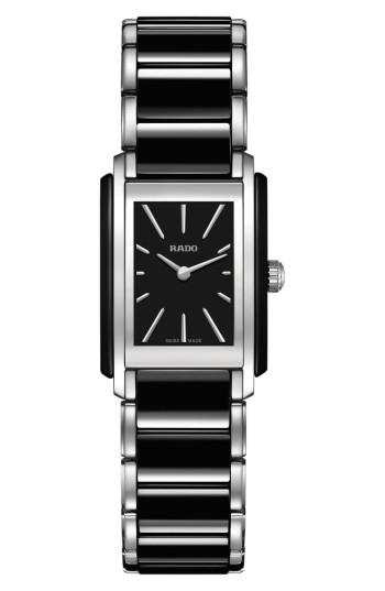 Women's Rado Integral Ceramic Bracelet Watch, 22.7mm X 33.1mm