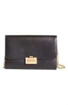 Women's Victoria Beckham Leather Wallet On A Chain - Black