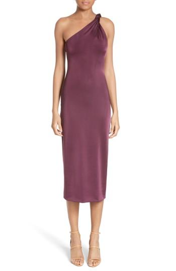 Women's Cushnie Et Ochs Twisted Jersey One-shoulder Dress