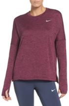 Women's Nike Therma Sphere Element Running Top - Red