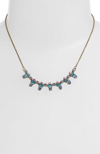 Women's Sorrelli Twinkling Thistle Crystal Necklace