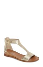 Women's Kenneth Cole New York Judd T-strap Sandal M - Metallic