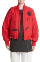 Women's Hyein Seo Kaneda Bomber Jacket - Red