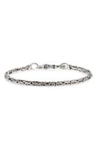 Men's John Varvatos Star Usa Silver Chain Bracelet