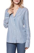 Women's Paige Elora Stripe Shirt - Blue